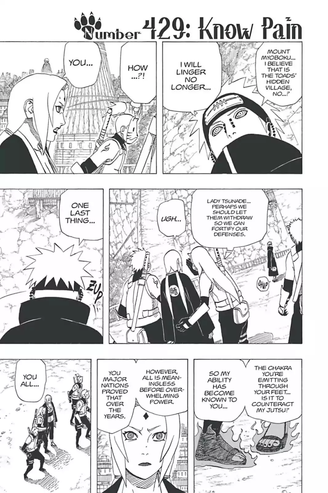 Read Naruto Chapter 429 - Know Pain Online