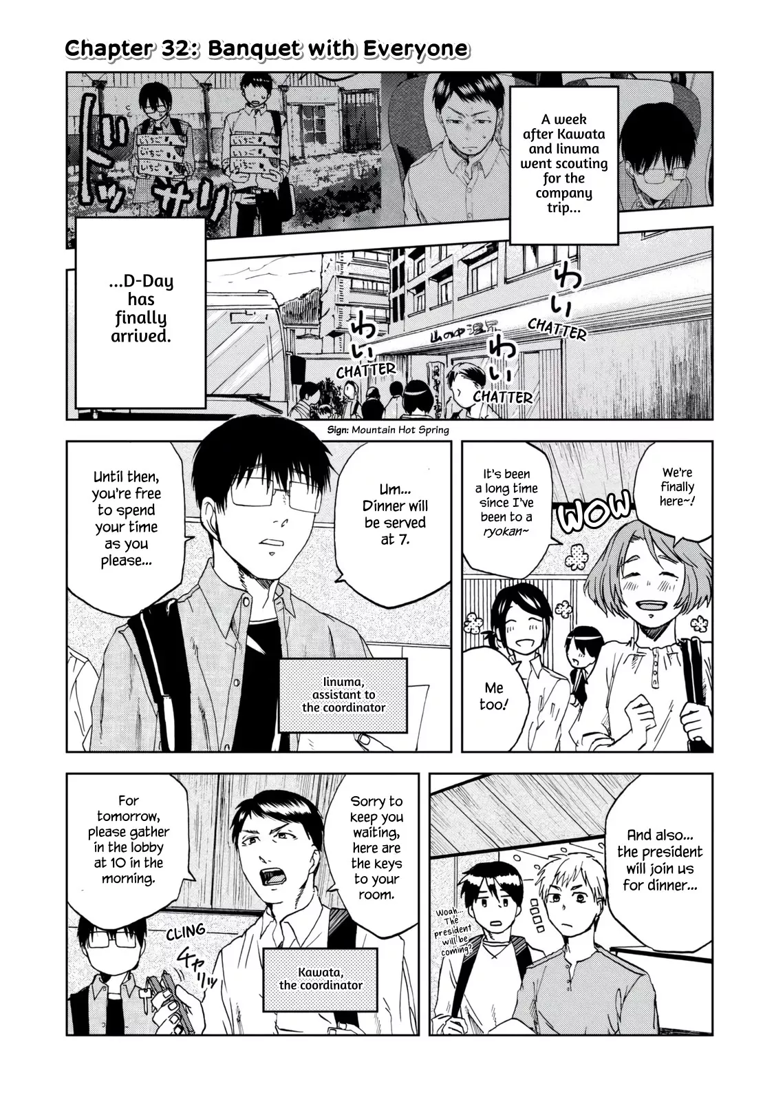 Read Meshinuma Chapter 32 - Banquet with Everyone Online