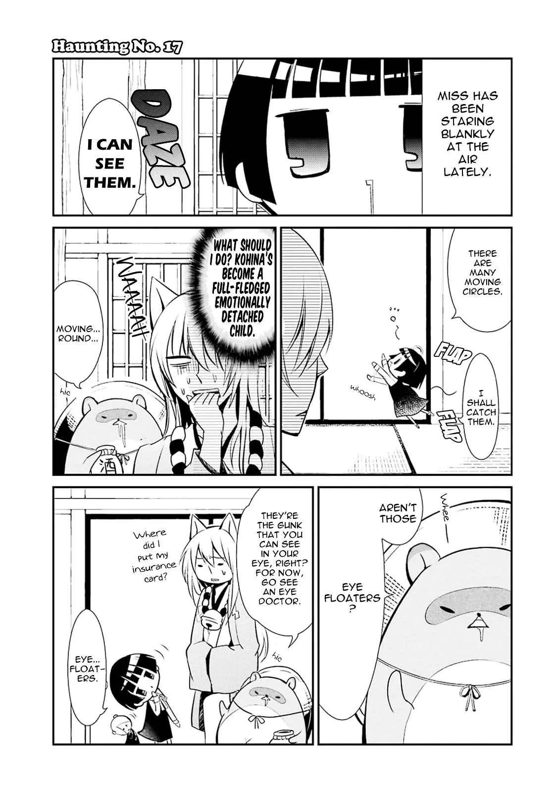 Read Gugure! Kokkuri-san Chapter 17 - Ah, Ichimatsu, The Cyclops And The Old Tanuki Online