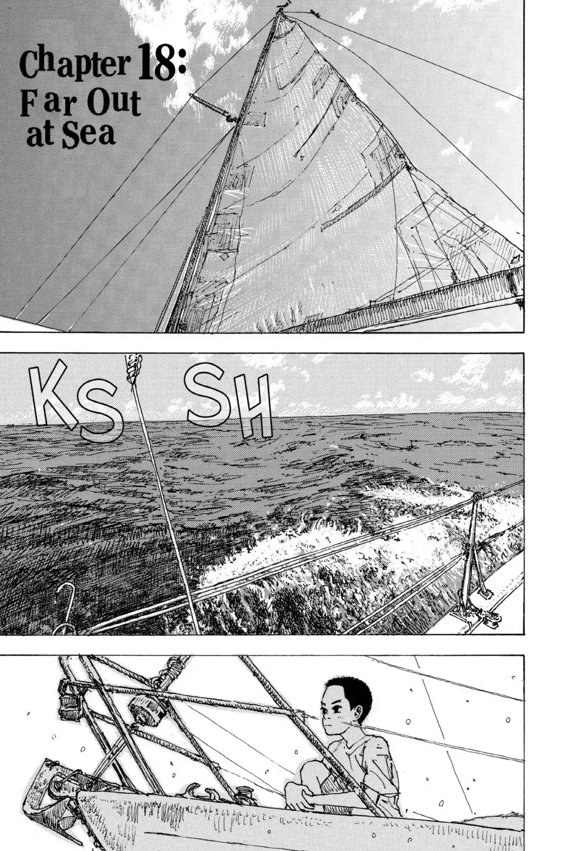 Read Kaijuu no Kodomo Chapter 18 - Far Out At Sea Online