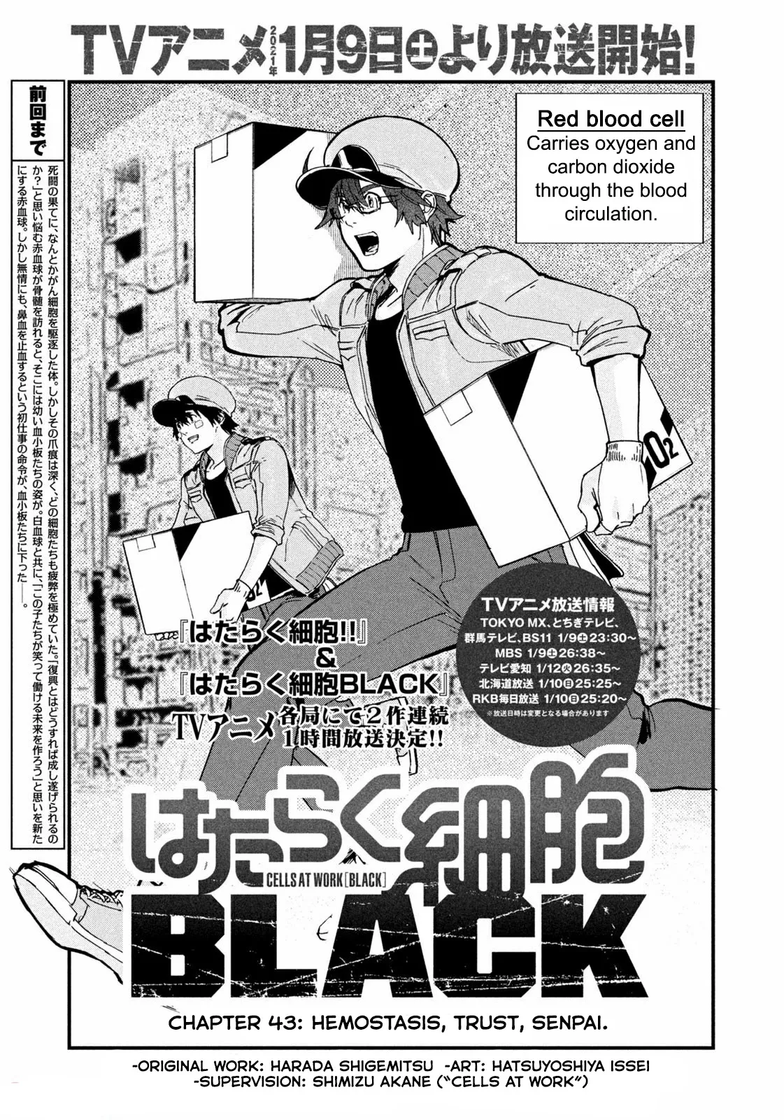 Read Hataraku Saibou BLACK Chapter 43 Online