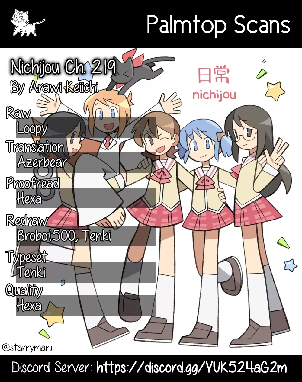 Read Nichijou Chapter 219 Online