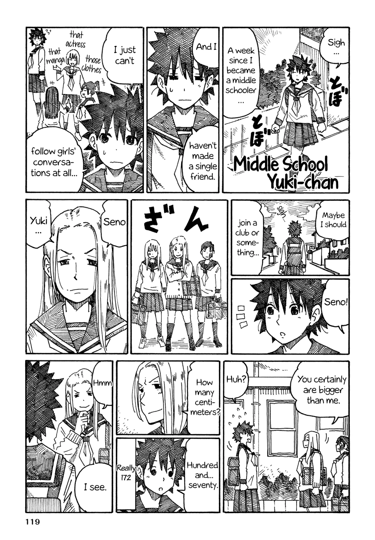 Read Hatarakanai Futari (The Jobless Siblings) Chapter 616.2 - Middle School Yuki-chan Online