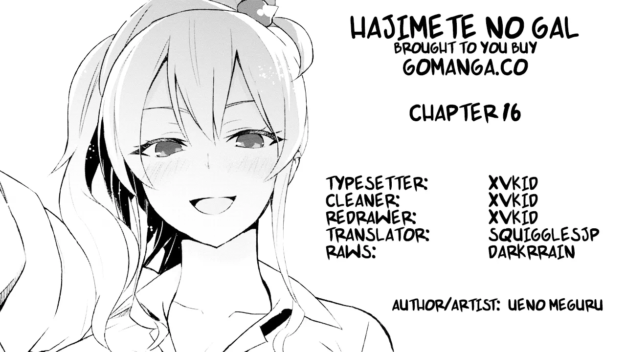 Read Hajimete no Gal Chapter 16 - The First Diet Online