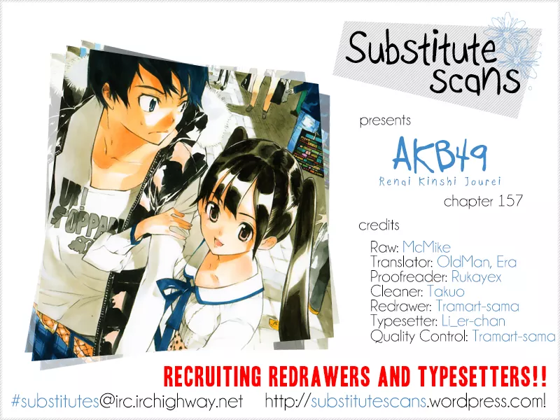 Read AKB49 – Renai Kinshi Jourei Chapter 157 - Viewers' Marionette Online