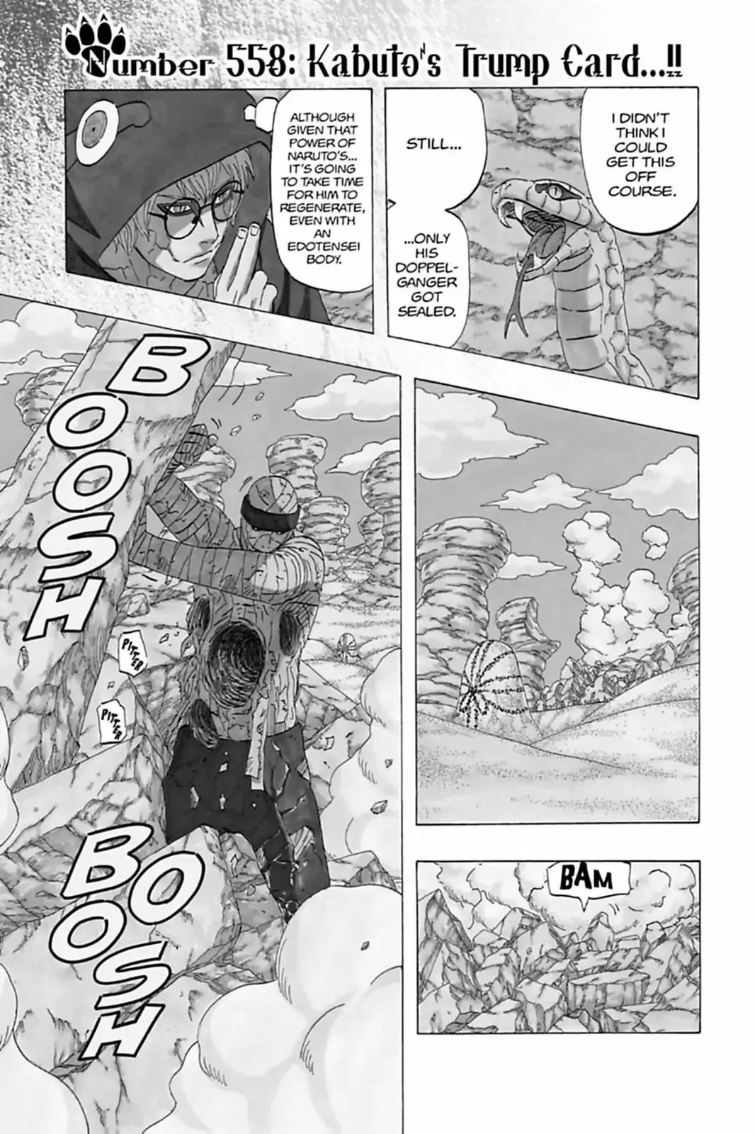 Read Naruto Chapter 558 - Kabuto's Trump Card...!! Online