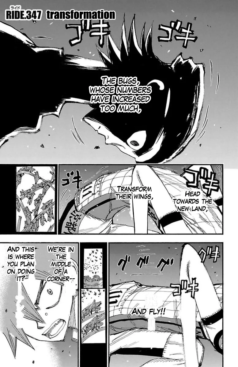 Read Yowamushi Pedal Chapter 347 - Transformation Online