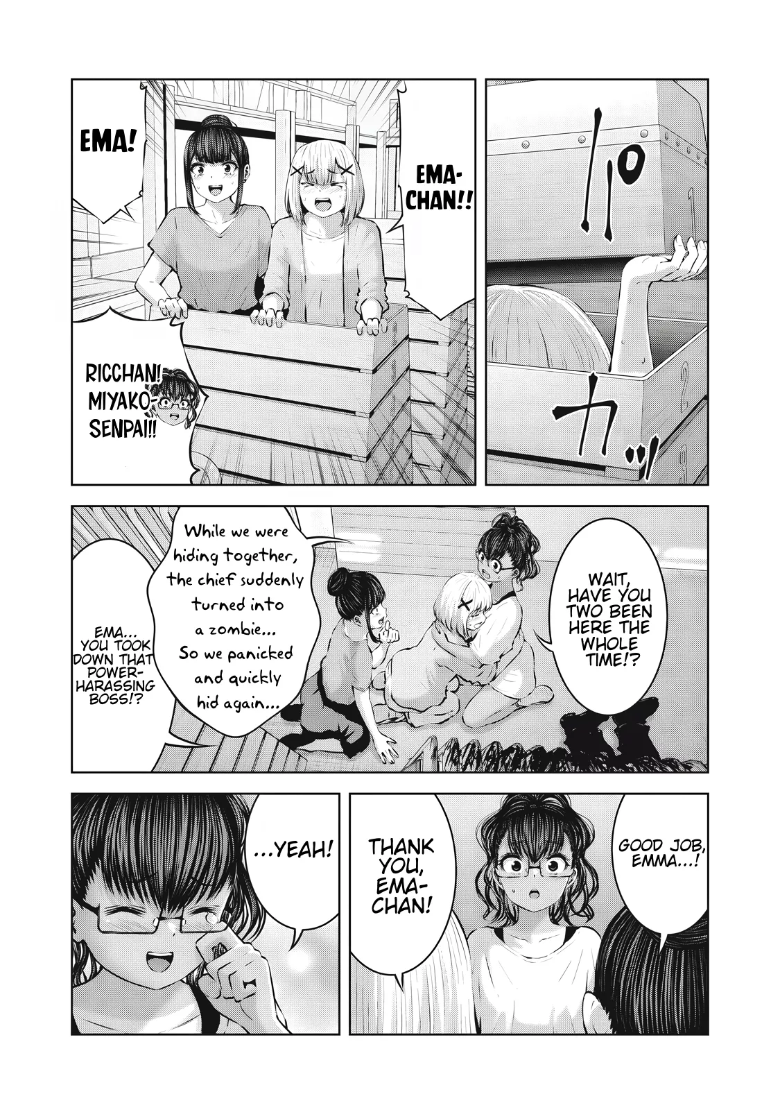 Read Zombie Sekai de Harem wo Tsukurou! Chapter 17.2 - Let's Have Fun With The Policewomen! ② Online