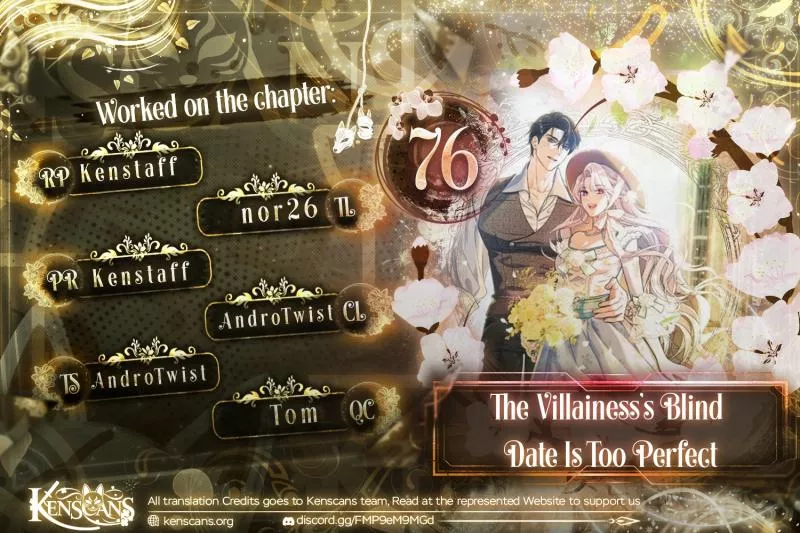 Read The Villainess’ Blind Date Is Too Perfect Chapter 76 Online