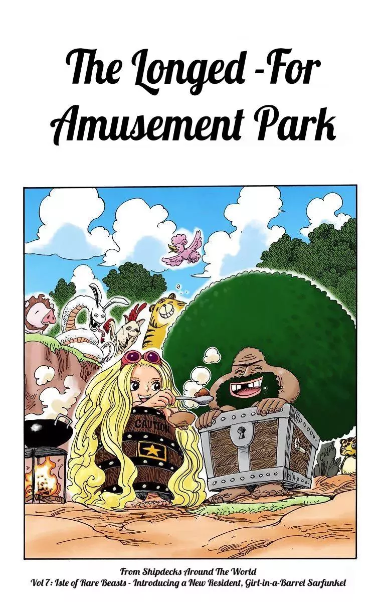 Read One Piece Chapter 620 - The Longed For Amusement Park Online