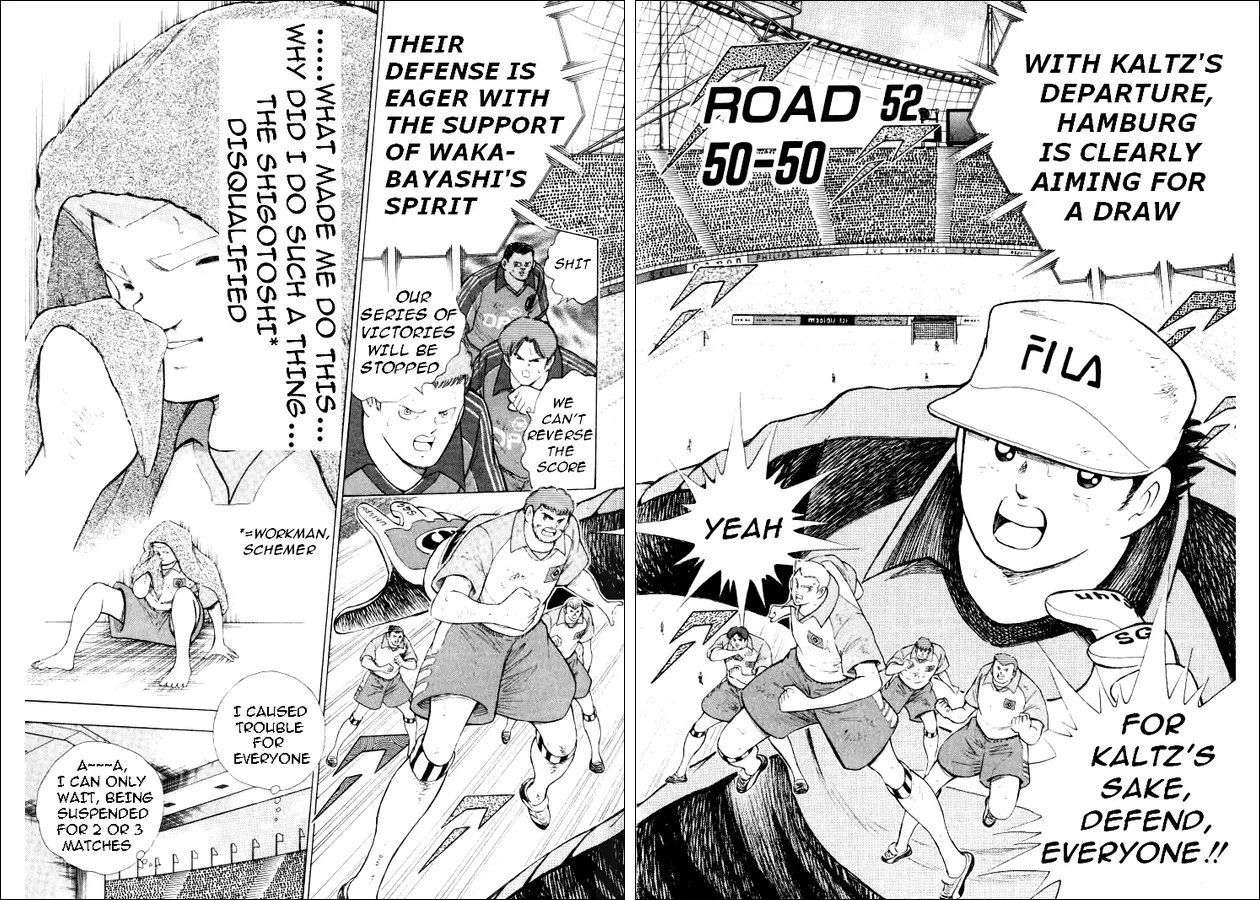 Read Captain Tsubasa Road to 2002 Chapter 52 - 50-50 Online