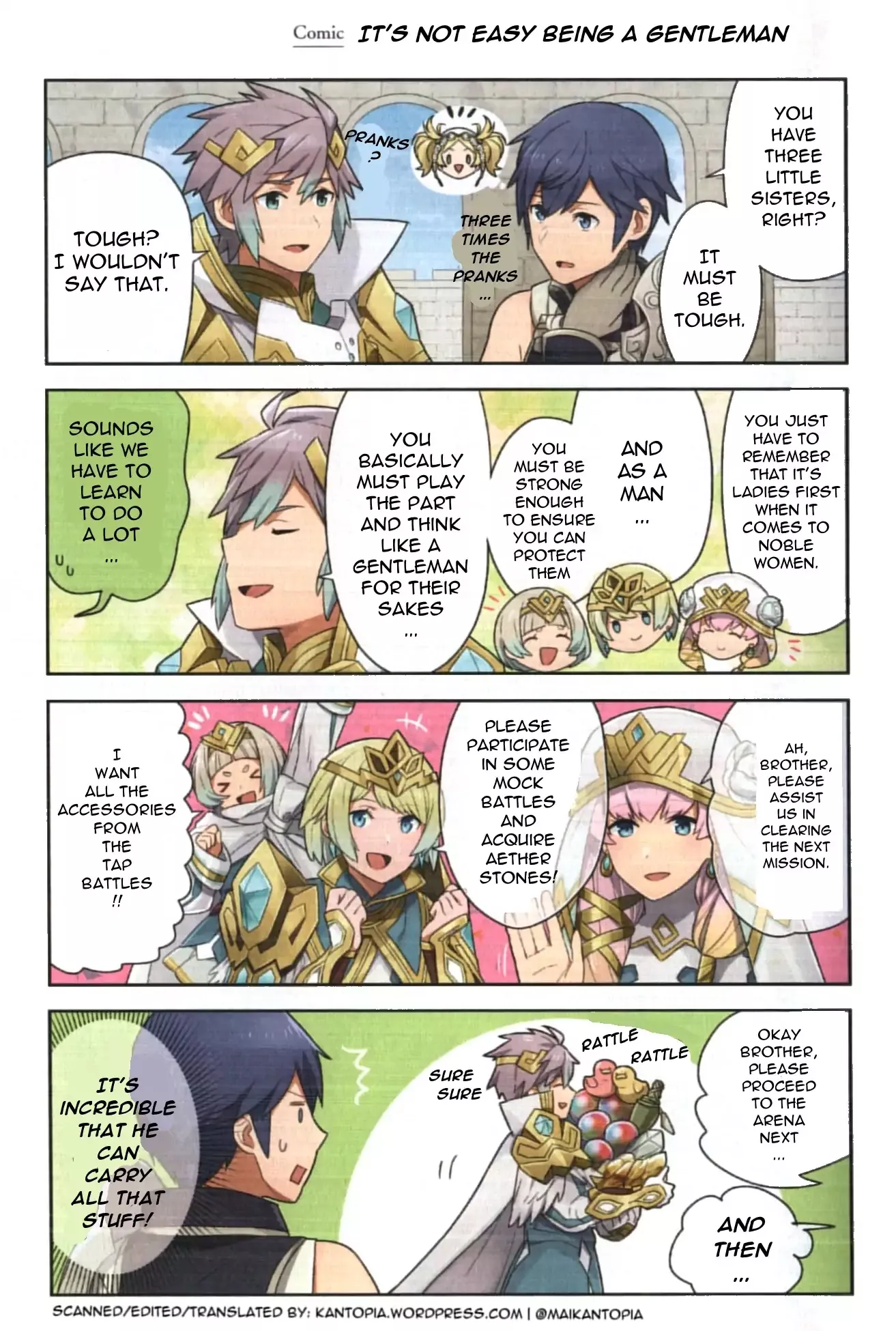 Read Fire Emblem Heroes Daily Lives of the Heroes Chapter 0.11 Online