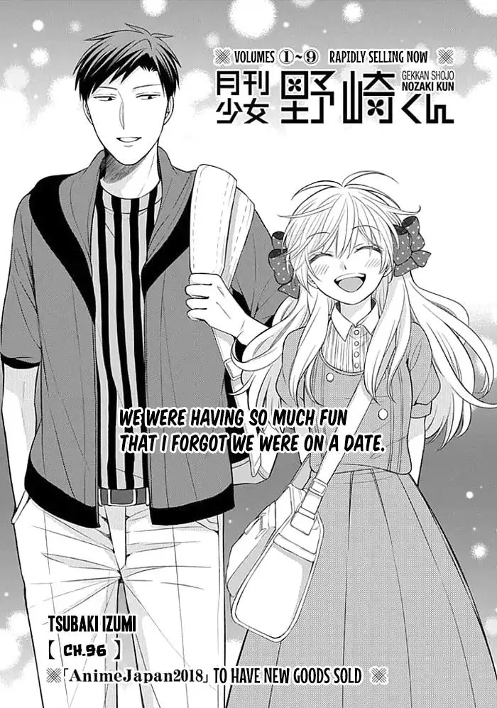 Read Gekkan Shoujo Nozaki-kun Chapter 96 Online