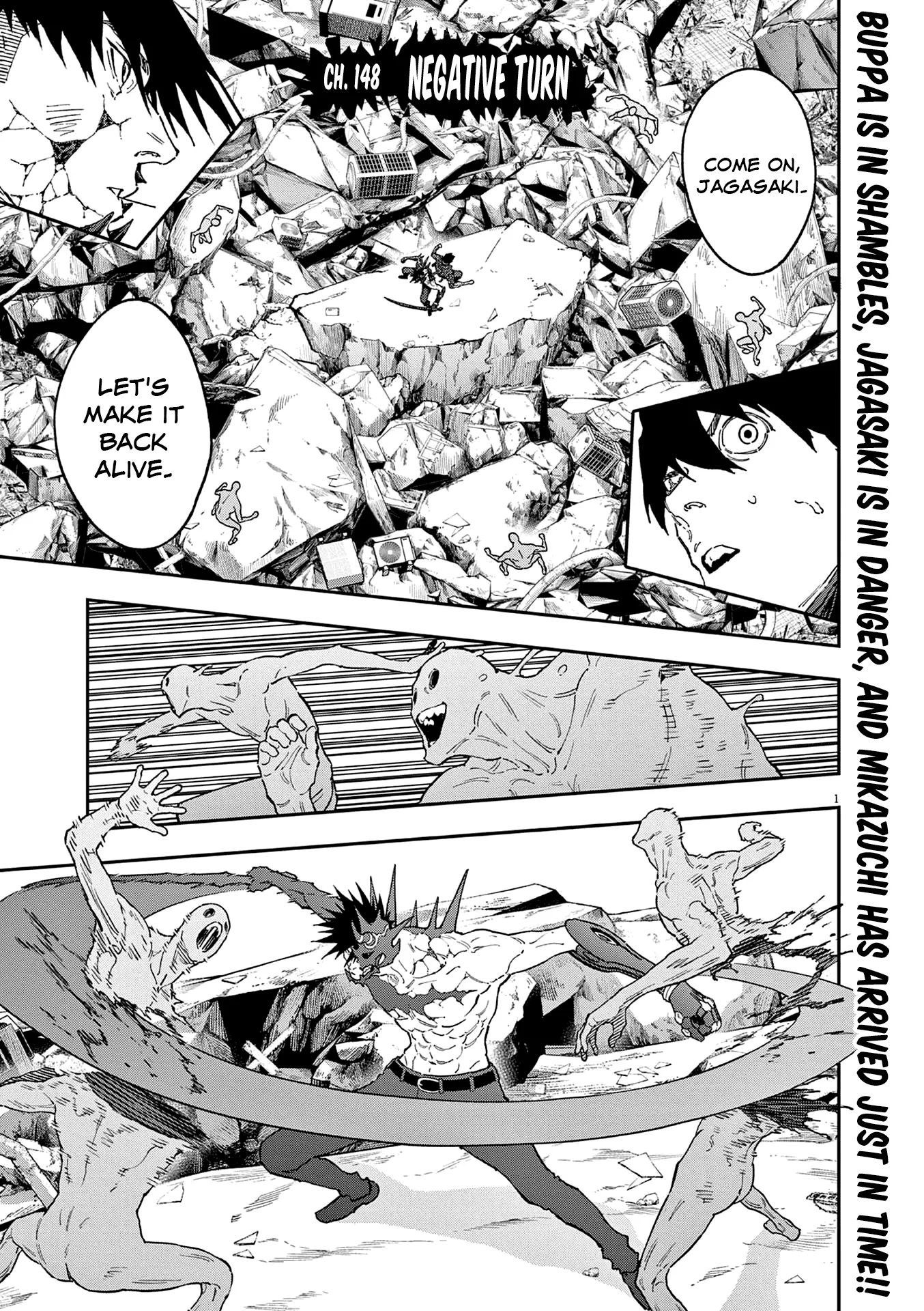 Read Jagaaaaaan Chapter 148 - Negative Turn Online