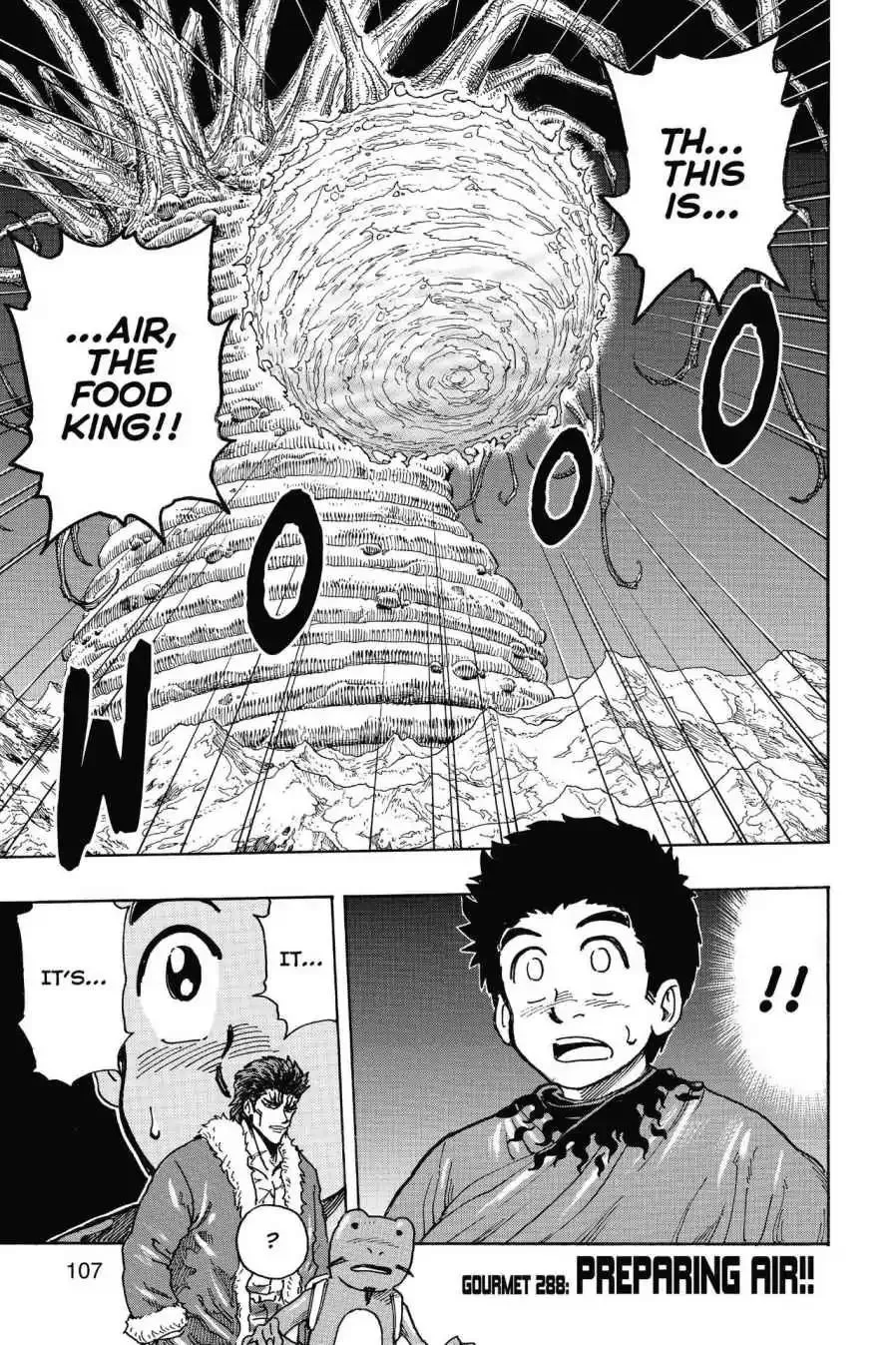 Read Toriko Chapter 288 - Vol.32 Gourmet 288: Preparing Air!! Online