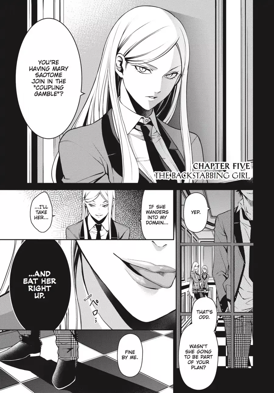 Read Kakegurui Twin Chapter 5 - THE BACKSTABBING GIRL Online