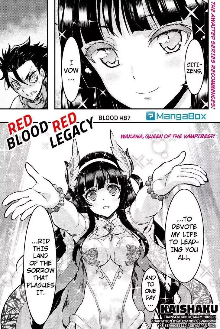 Read Aka Akatoretachi no Monogatari Chapter 87 - Blood #87 Online