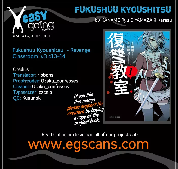 Read Fukushuu Kyoushitsu Chapter 13-14 Online