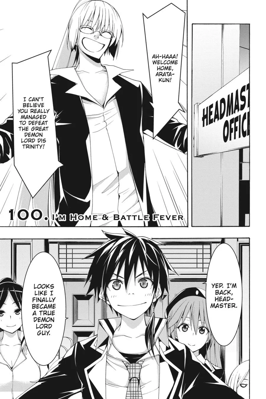 Read Trinity Seven Chapter 100 Online