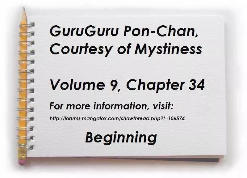 Read Guruguru Pon-chan Chapter 34 - Roken Ponta? Online