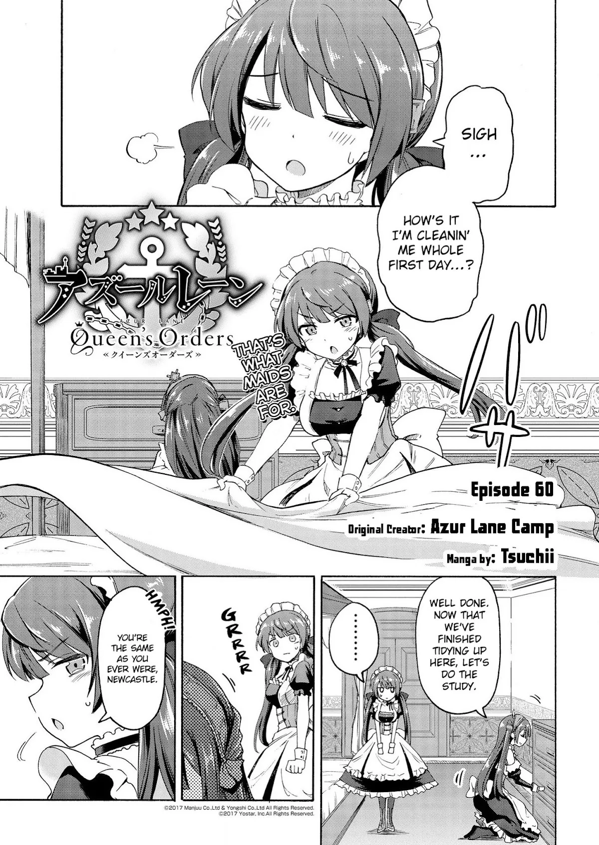 Read Azur Lane: Queen’s Orders Chapter 60 Online