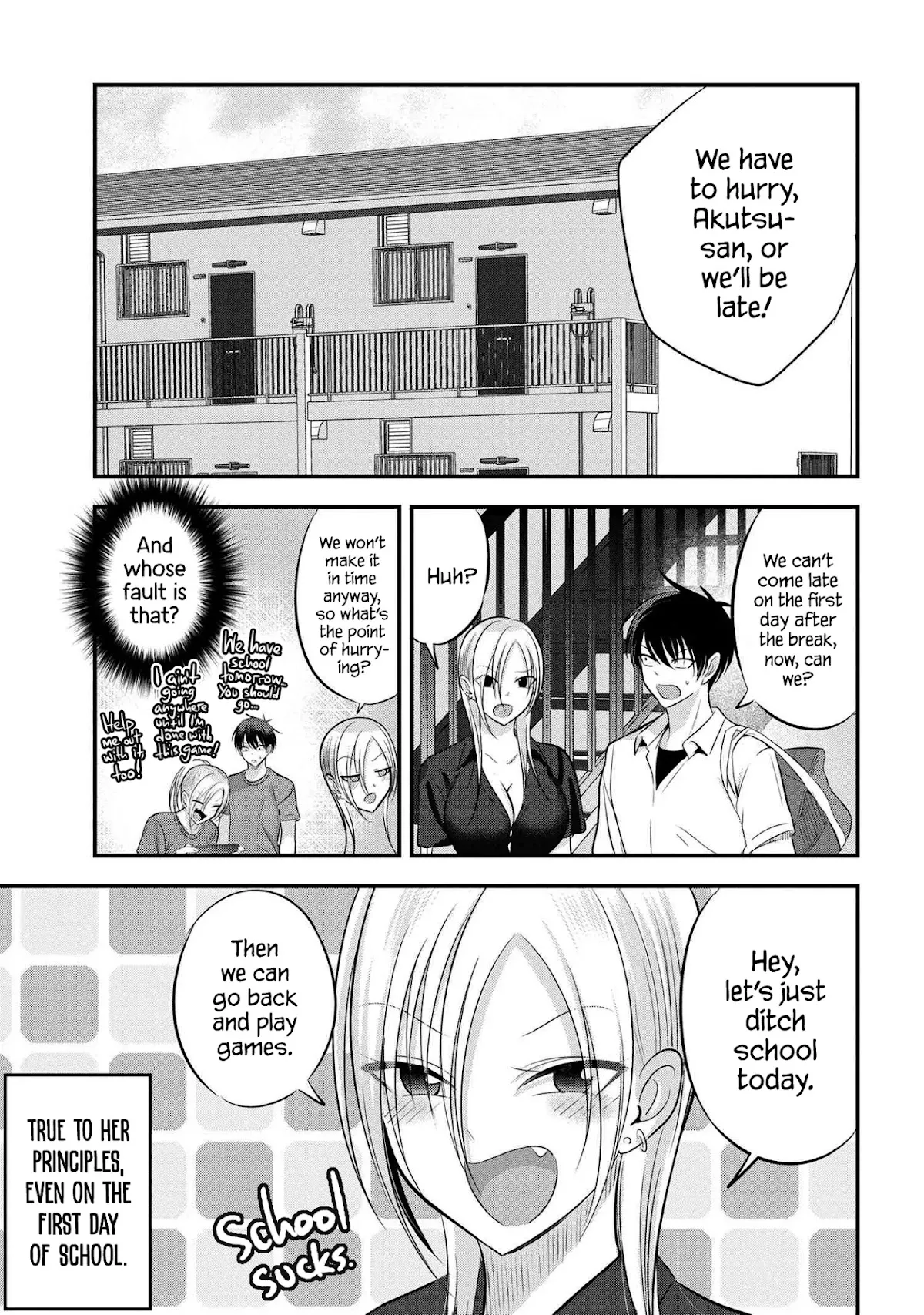 Read Please Go Home, Akutsu-san! Chapter 89 Online