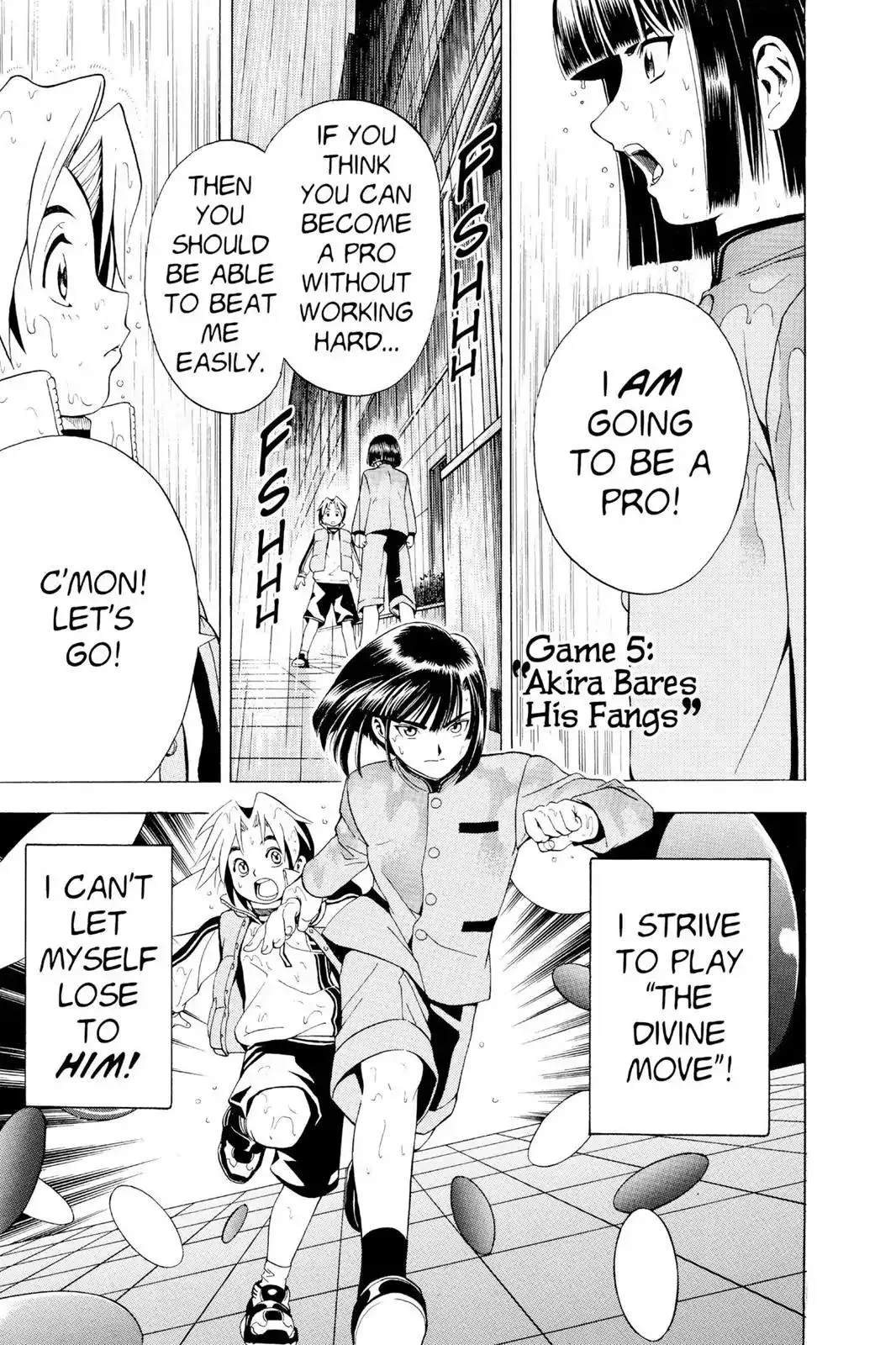 Read Hikaru no Go Chapter 5 - Akira Bares His Fangs Online
