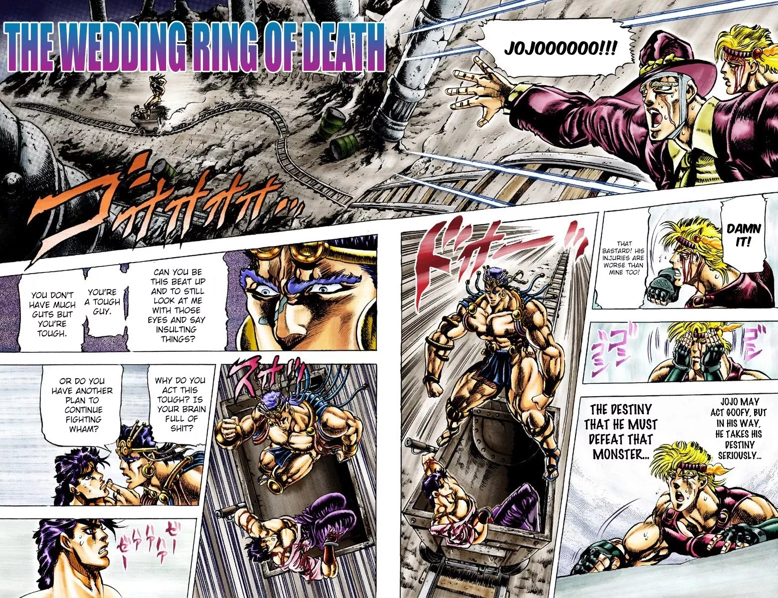 Read JoJo’s Bizarre Adventure Part 2: Battle Tendency Chapter 26 - The Wedding Ring of Death Online