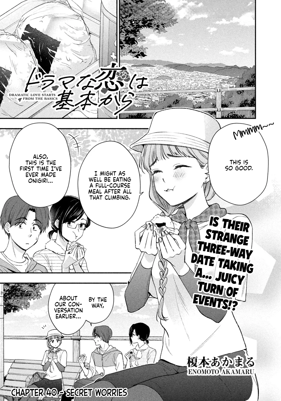 Read Drama na Koi wa Kihon kara Chapter 40 - Secret Worries Online
