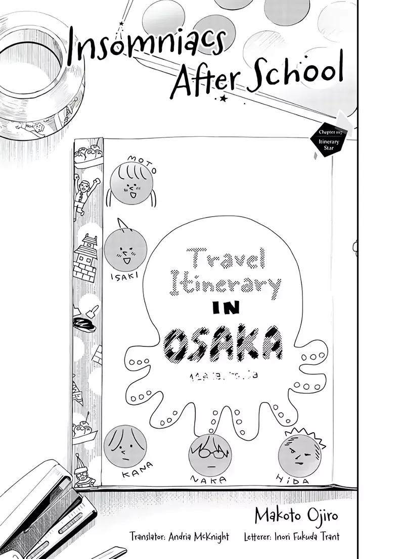 Read Insomniacs After School Chapter 107 - Itinerary Star Online