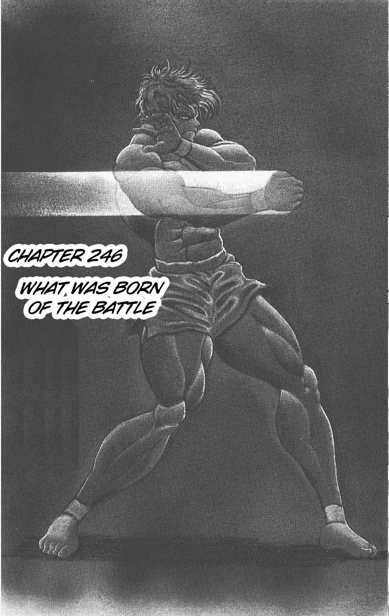 Read Grappler Baki Chapter 246 - What Was Born of the Battle Online