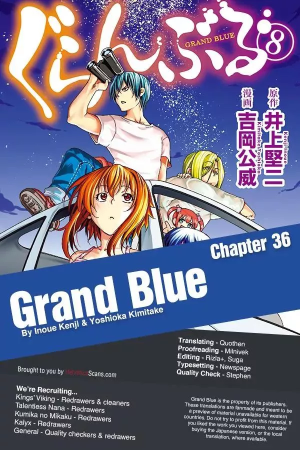 Read Grand Blue Chapter 36 - That's Who You Like? Online