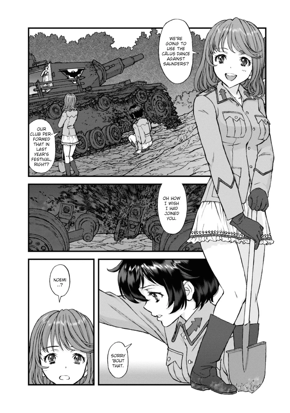 Read GIRLS und PANZER – The Fir Tree and the Iron-Winged Witch Chapter 13 Online