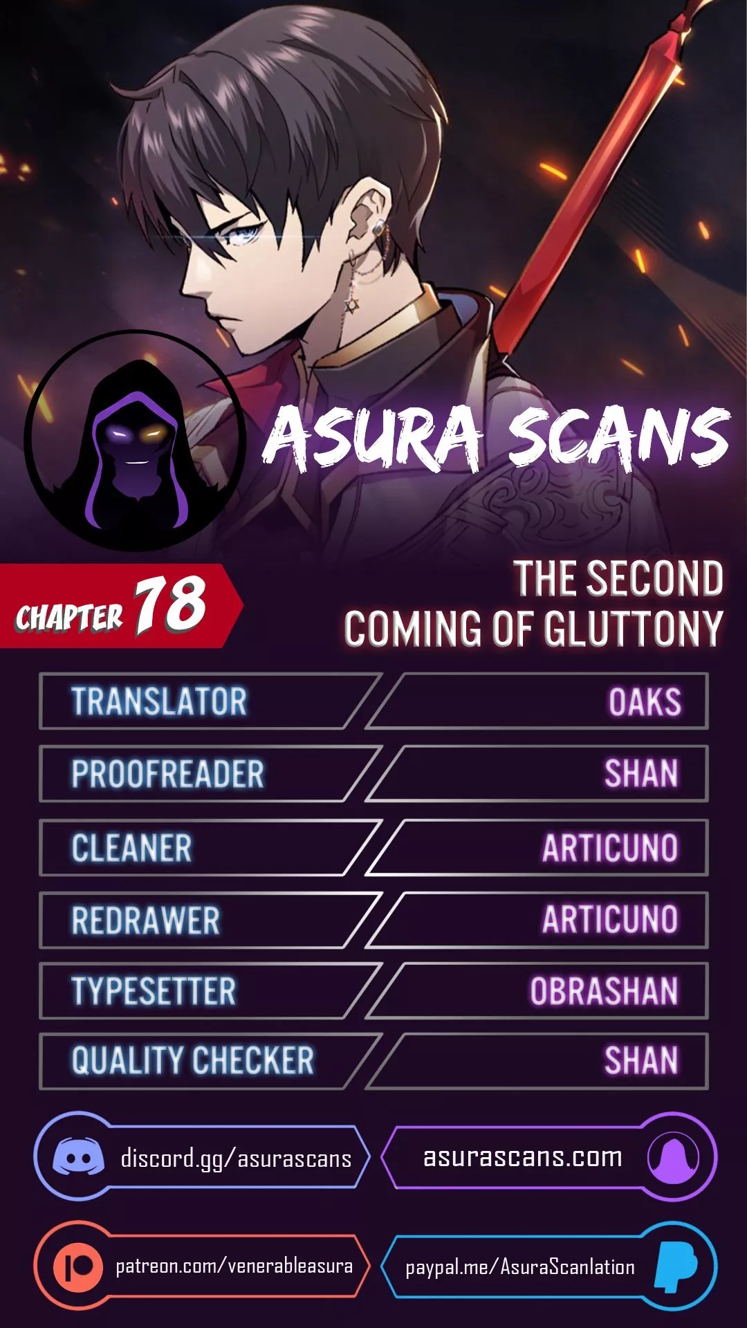 Read The Second Coming of Gluttony Chapter 78 Online