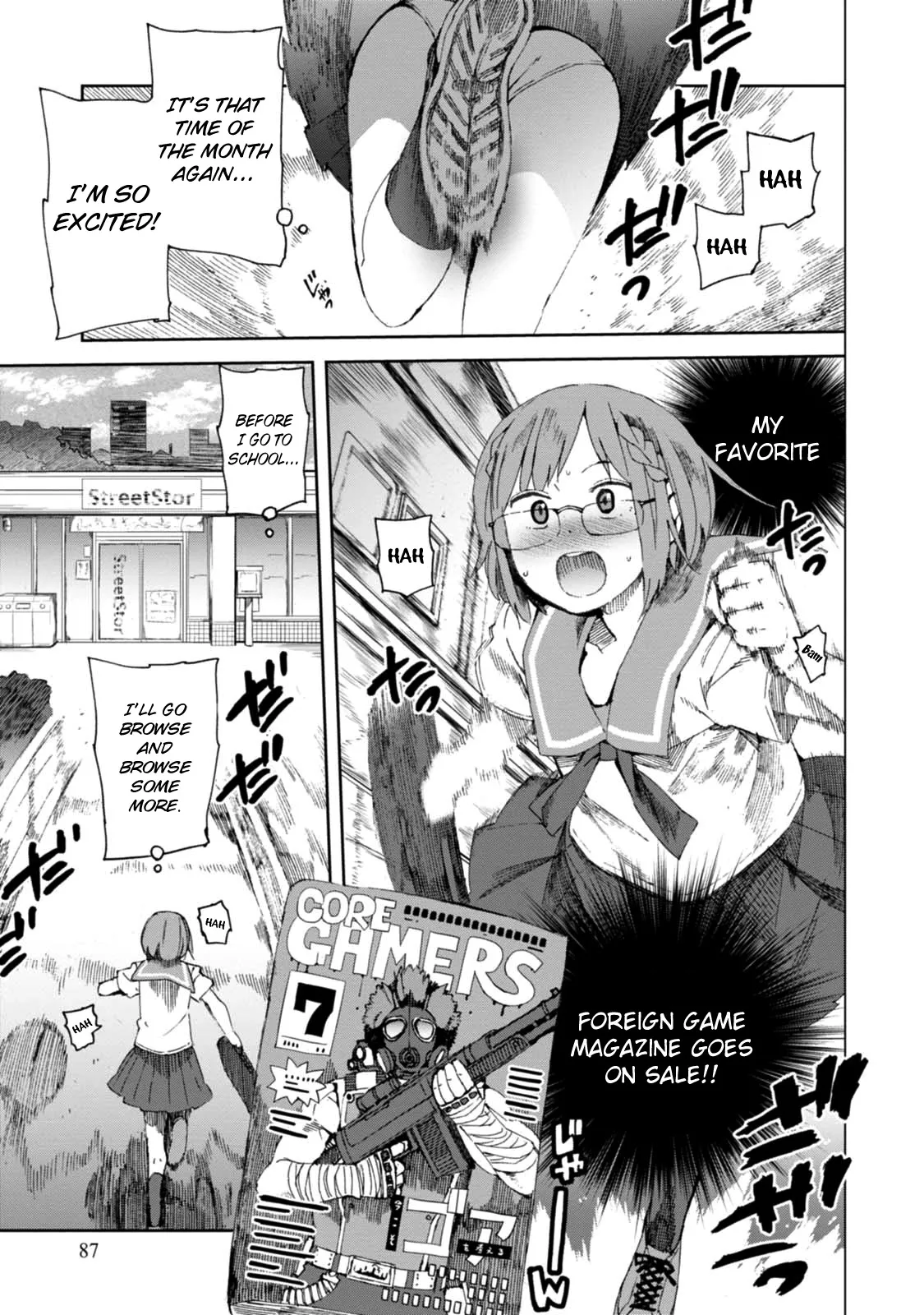 Read Chio-chan no Tsuugakuro Chapter 14 - Convenience Store Chio-chan Online