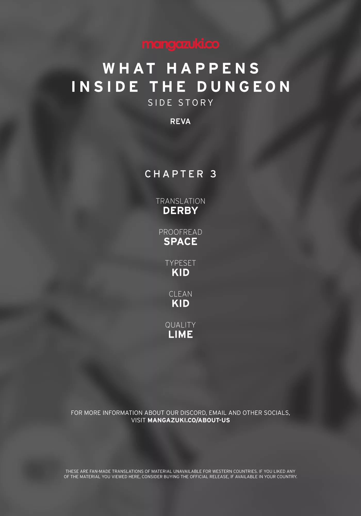 Read What Happens Inside the Dungeon Chapter 113 - Side Story - Chapter 3 Online