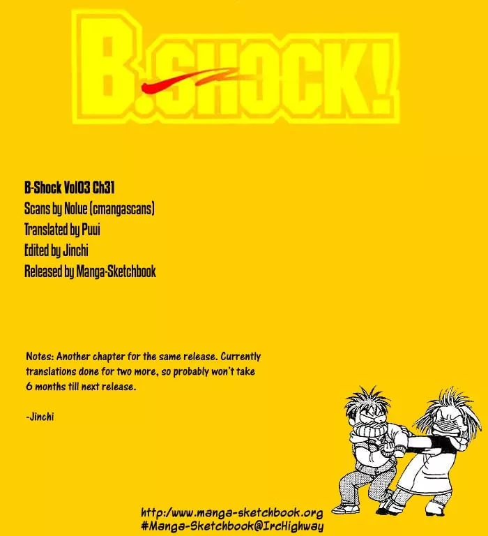 Read B-Shock! Chapter 31 - The changes in them both Online