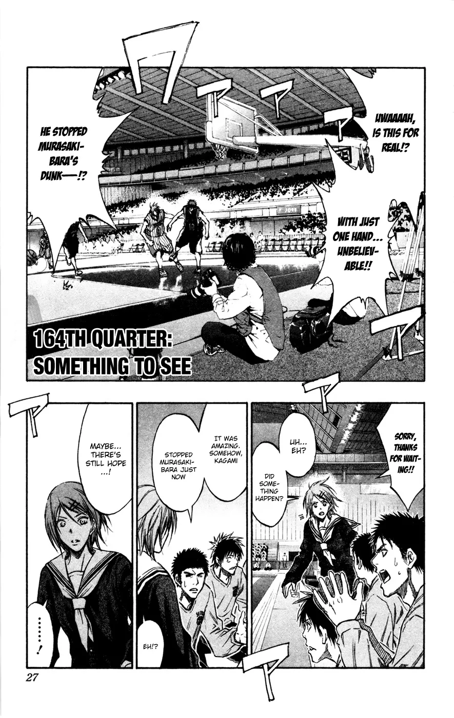 Read Kuroko no Basket Chapter 164 - Something to see Online