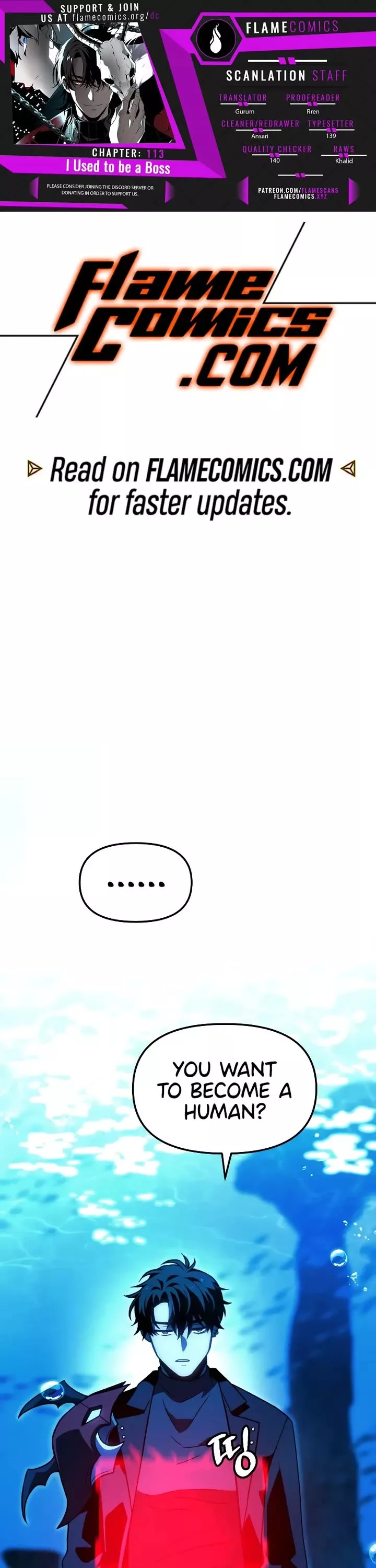 Read I Used to Be a Boss Chapter 113 Online