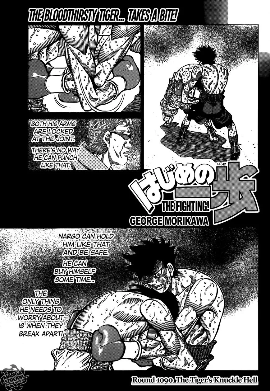 Read Hajime no Ippo Chapter 1090 - The Tiger's Knuckle Hell Online