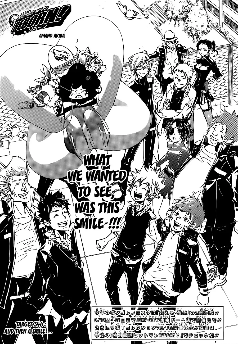 Read Katekyou Hitman Reborn! Chapter 346 - And Smile. . . Online