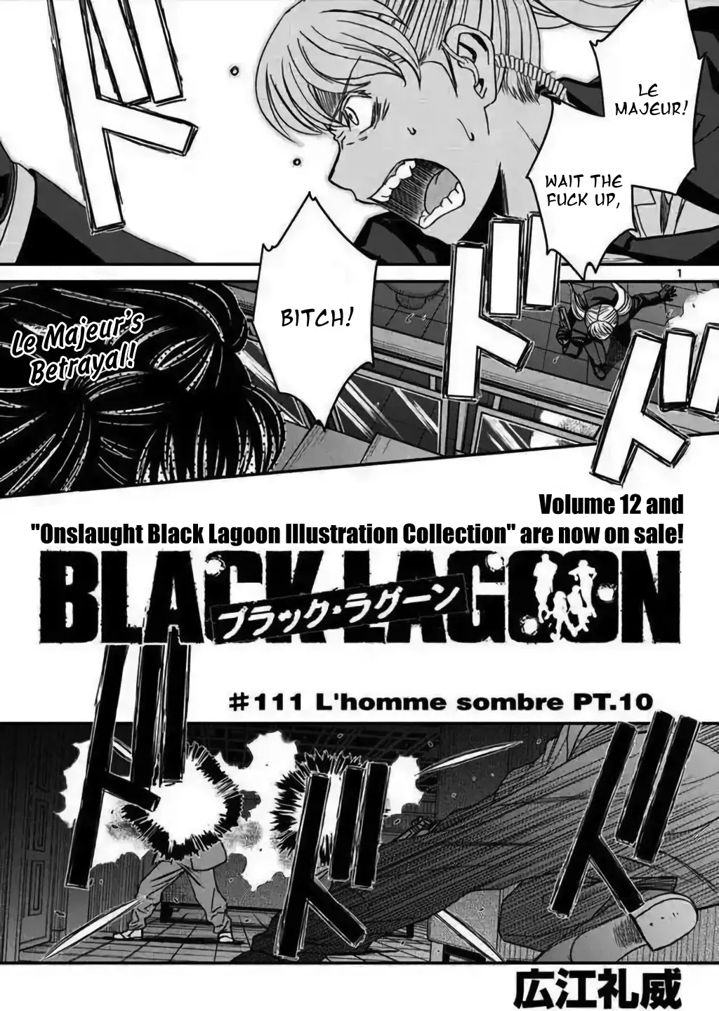 Read Black Lagoon Chapter 111 - L'homme sombre Pt.10 Online