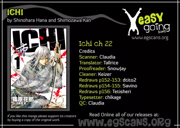 Read Ichi Chapter 22 - The Impassable Territory Online