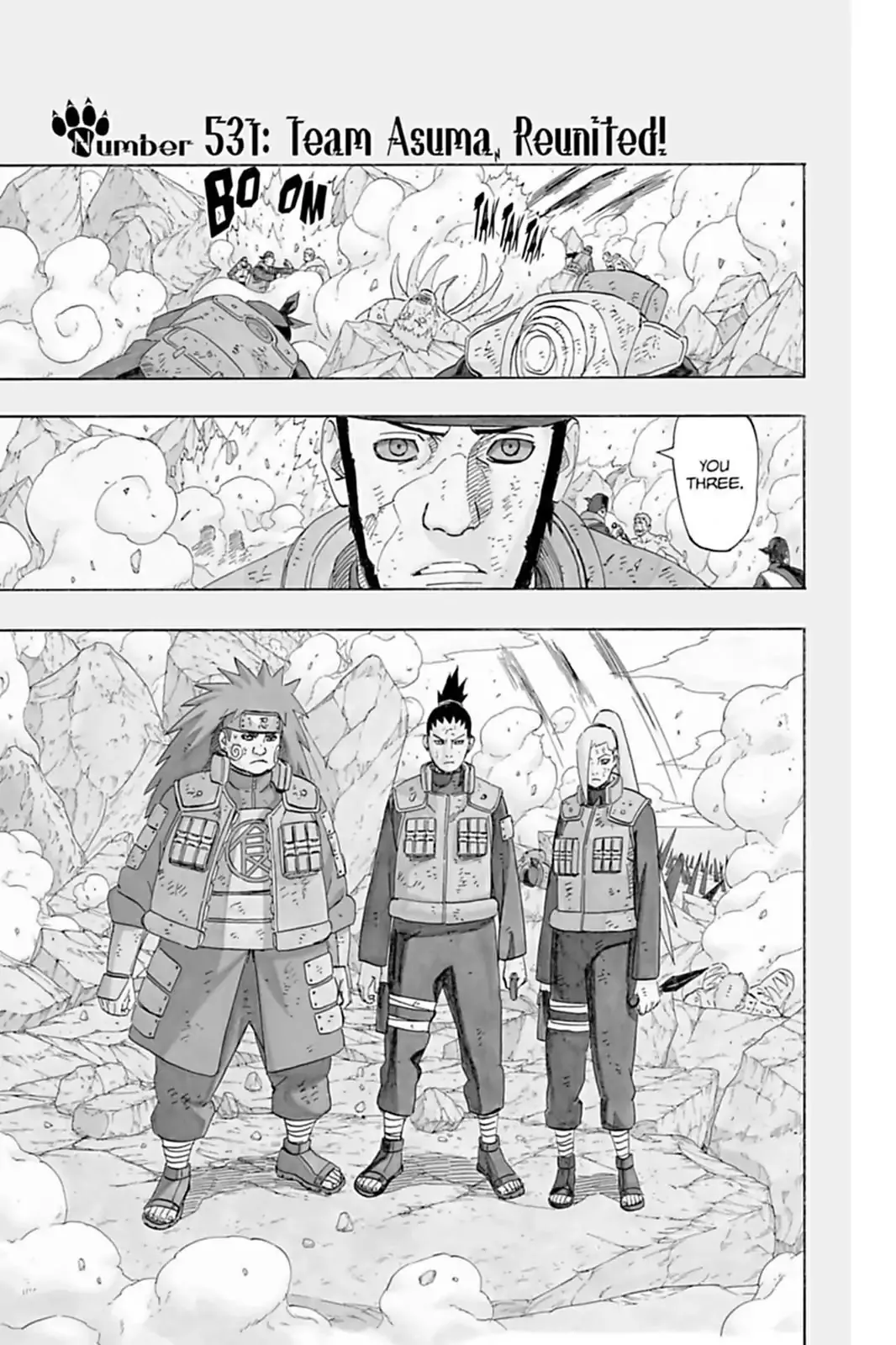 Read Naruto Chapter 531 - Team Asuma, Reunited! Online