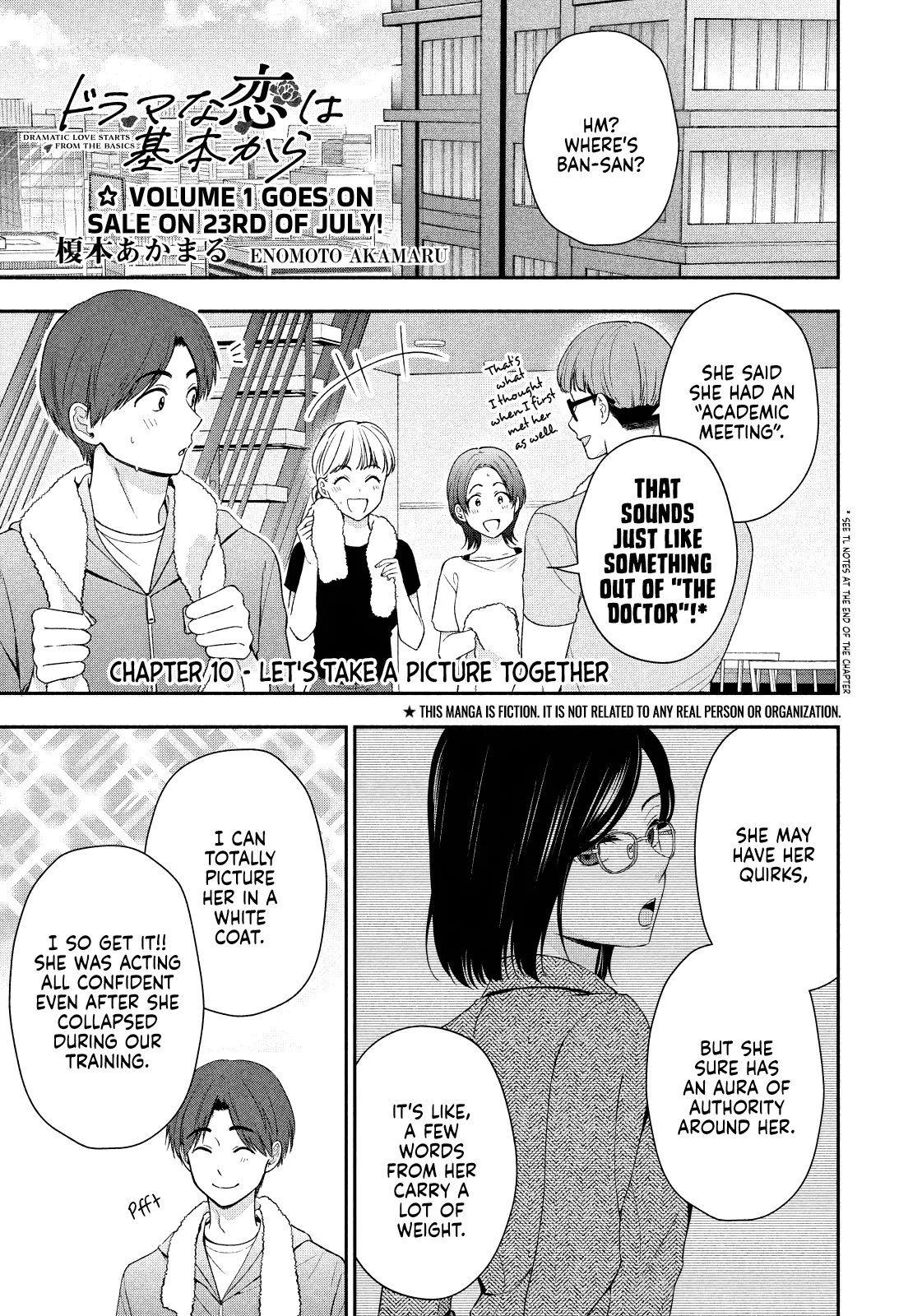 Read Drama na Koi wa Kihon kara Chapter 10 - Let's Take a Picture Together Online