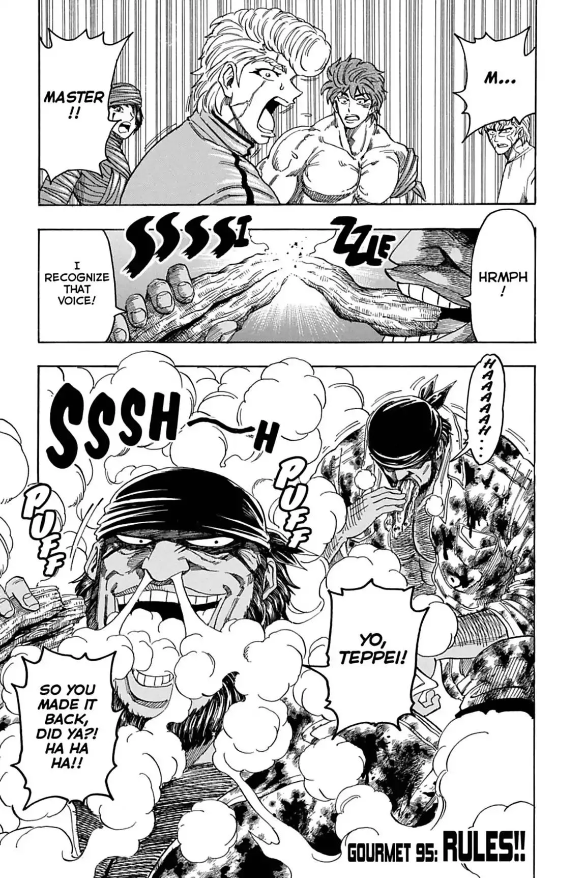 Read Toriko Chapter 95 - Vol.11 Gourmet 95: Rules!! Online