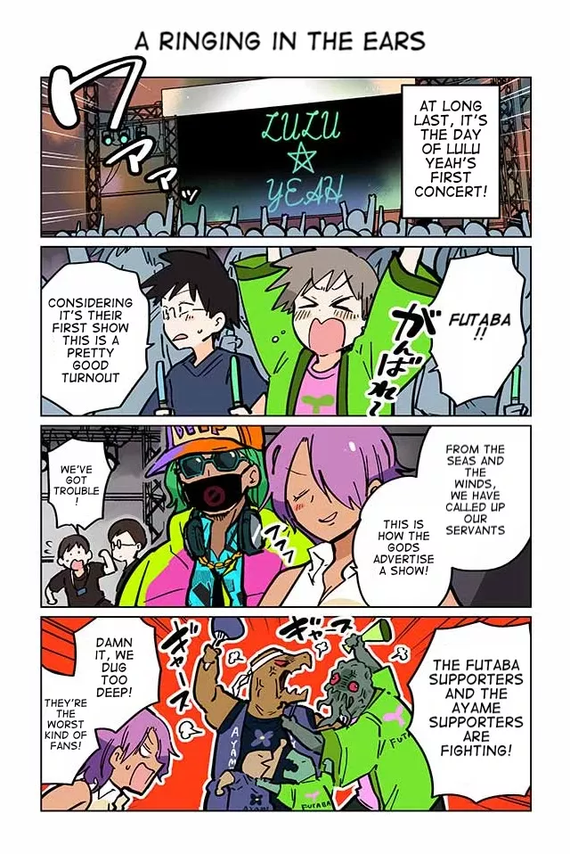 Read Gyaru and Cthulhu Chapter 74 - A Ringing in the Ears Online
