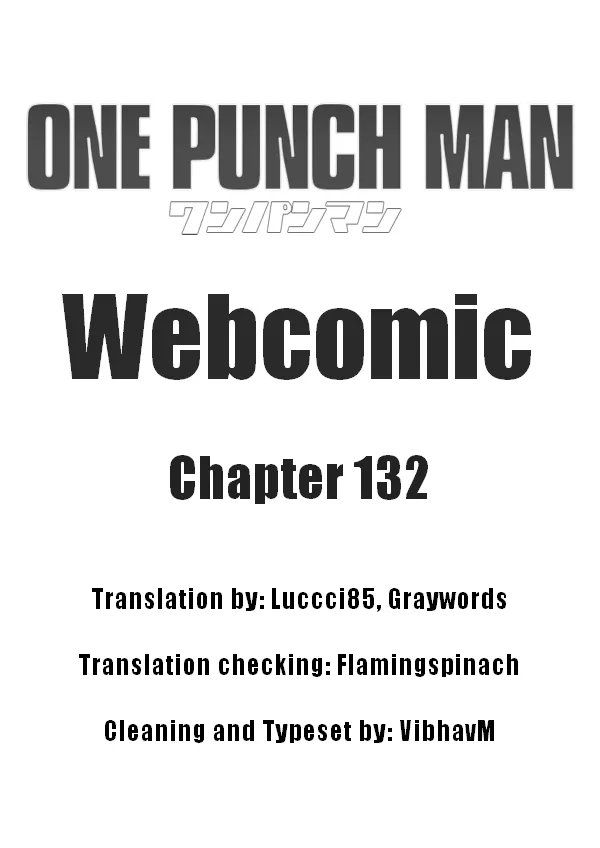 Read Onepunch-Man (ONE) Chapter 132 Online