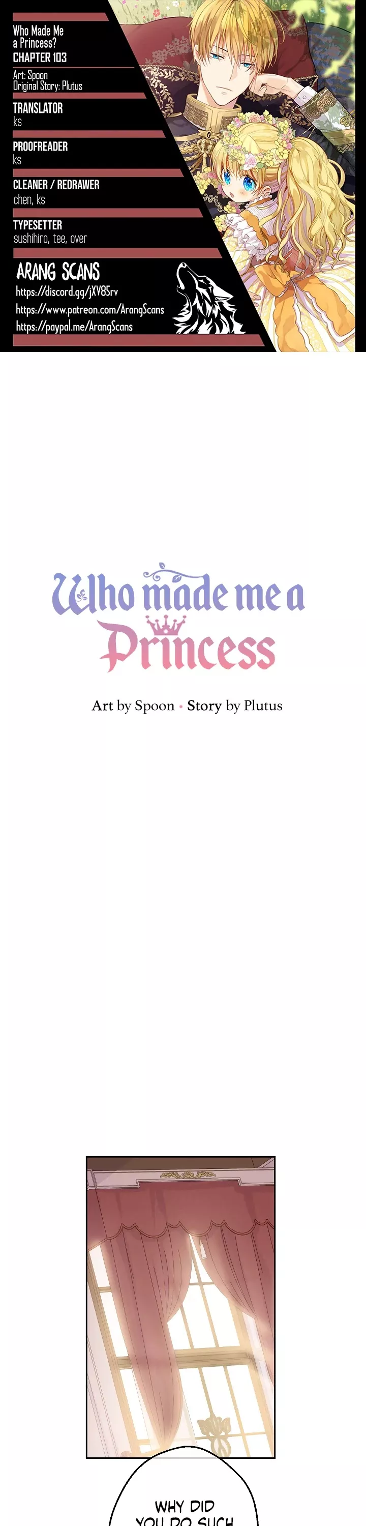 Read Who Made Me a Princess Chapter 103 Online