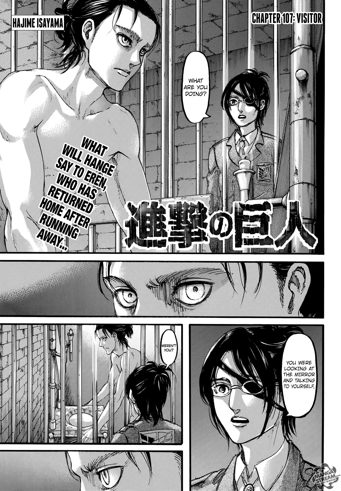 Read Attack on Titan Chapter 107 - Visitor Online